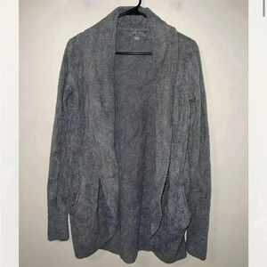 Barefoot Dreams CozyChic Cardigan Sweater Green XS/S